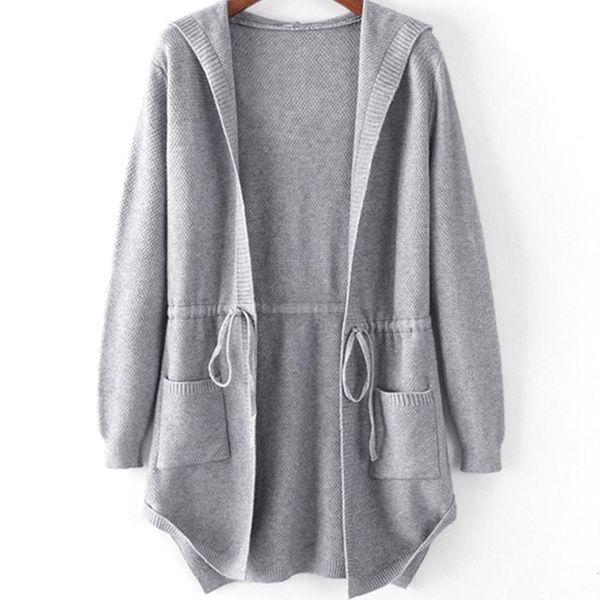 knitting cardigan women loose hooded coat sweater coat solid winter autumn fashion long sleeve croche knit sweater coat, Black;brown
knitting cardigan women loose hooded coat sweater coat solid winter autumn fashion long sleeve croche knit sweater coat, Black;brown