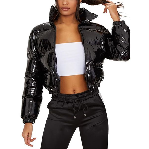 winter black puffer jacket fashion cropped parka coat winter women clothing pu leather jacket women puffer coat plus size 3xl, Black;brown
winter black puffer jacket fashion cropped parka coat winter women clothing pu leather jacket women puffer coat plus size 3xl, Black;brown