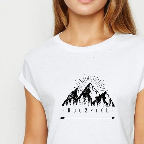 new t shirt female mountain tshirt oversize spring summer vestidos prevalent printing design tee simple o collar t shirts, White
new t shirt female mountain tshirt oversize spring summer vestidos prevalent printing design tee simple o collar t shirts, White