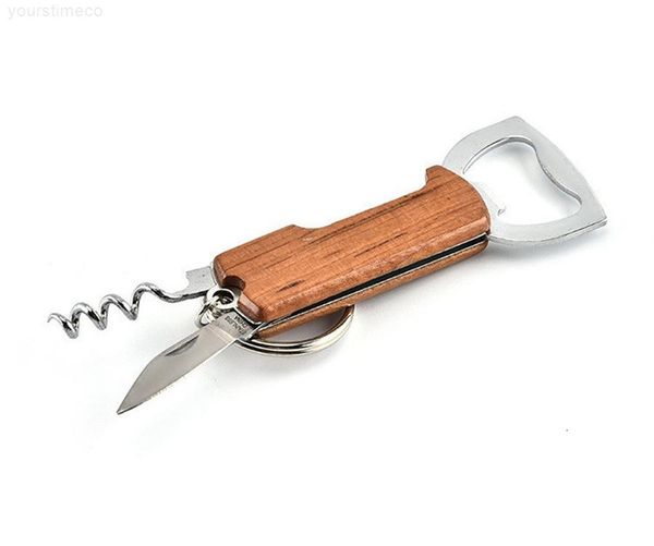 wooden handle bottle opener keychain knife pulltap double hinged corkscrew stainless steel key ring openers bar
wooden handle bottle opener keychain knife pulltap double hinged corkscrew stainless steel key ring openers bar