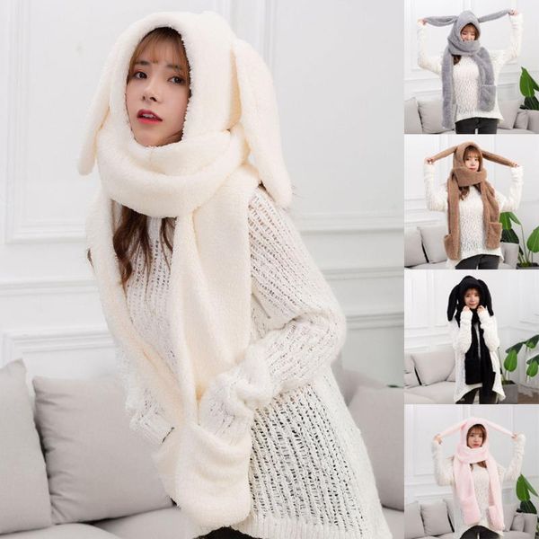 40# women winter warm cute hats ear casual hats fleece hood scarf snood pocket gloves warm plush scarf plush, Blue;gray
40# women winter warm cute hats ear casual hats fleece hood scarf snood pocket gloves warm plush scarf plush, Blue;gray