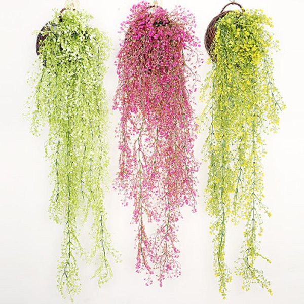 decorative flowers & wreaths 115cm large artificial ivy leaf plants green garland vine fake rattan home wedding decoration
decorative flowers & wreaths 115cm large artificial ivy leaf plants green garland vine fake rattan home wedding decoration