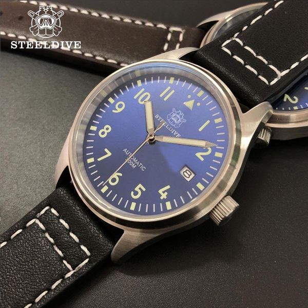 steeldive 1940 men pilot watch matic watches nh35 sapphire crystal mechanical pilot watch stainless steel 200m diving watch bbybwa, Silver
steeldive 1940 men pilot watch matic watches nh35 sapphire crystal mechanical pilot watch stainless steel 200m diving watch bbybwa, Silver