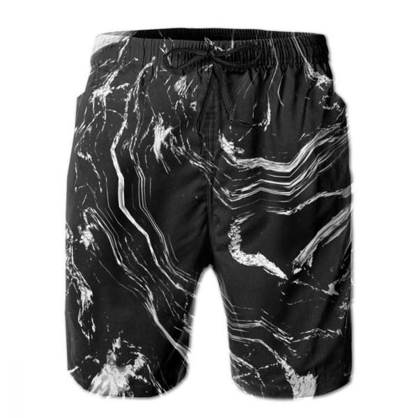 men's beach short swim shorts marble art black surfing maillot de bain sport men's board shorts swimwear, White;black
men's beach short swim shorts marble art black surfing maillot de bain sport men's board shorts swimwear, White;black
