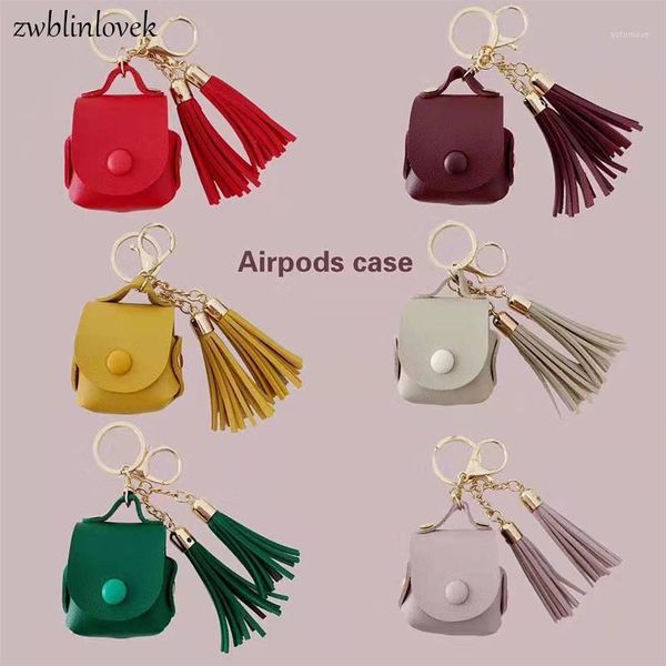 cute protective tassel bag leather keyring sleeve cover portable earphone storage case for airpods1 2 anti-lost box case1, Silver
cute protective tassel bag leather keyring sleeve cover portable earphone storage case for airpods1 2 anti-lost box case1, Silver