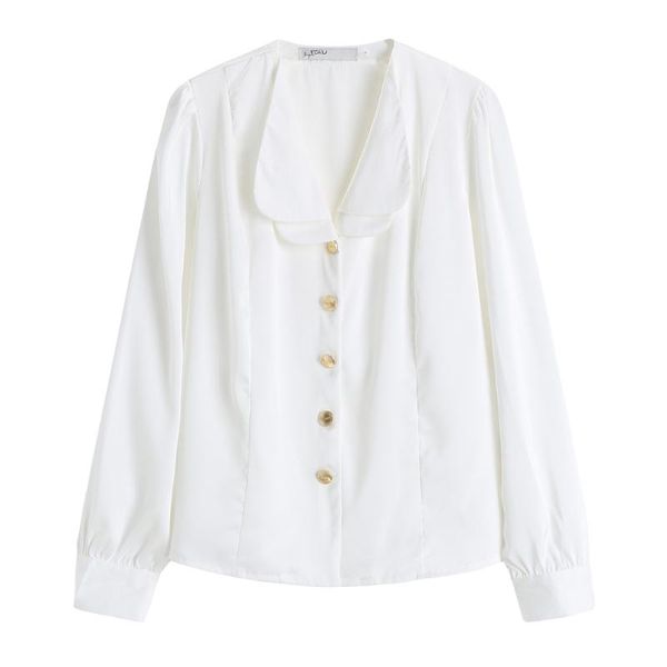 women's blouses & shirts lauri laki office wear white blouse women elegant chiffon puff sleeve mujer vintage formal autumn spring 2021
women's blouses & shirts lauri laki office wear white blouse women elegant chiffon puff sleeve mujer vintage formal autumn spring 2021