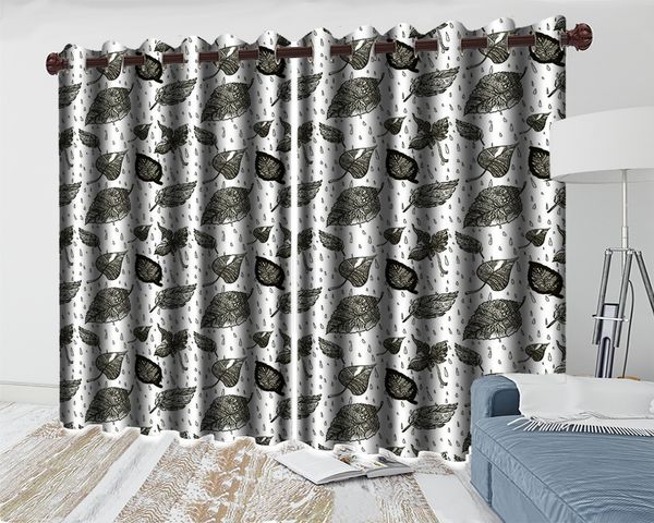modern bedroom window 3d curtain simple leaf curtains living room bedroom kitchen window blackout curtains
modern bedroom window 3d curtain simple leaf curtains living room bedroom kitchen window blackout curtains
