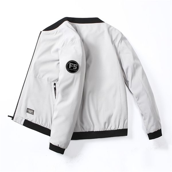 2020 men long sleeve baseball bomber jacket thin slim jackets windbreaker zipper windbreaker jacket male outwear brand clothing lj201215, Black;brown
2020 men long sleeve baseball bomber jacket thin slim jackets windbreaker zipper windbreaker jacket male outwear brand clothing lj201215, Black;brown