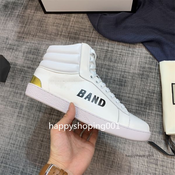 brand leather high sneakers men shoes sports star platform casual shoes boots letters of shoes black white
brand leather high sneakers men shoes sports star platform casual shoes boots letters of shoes black white