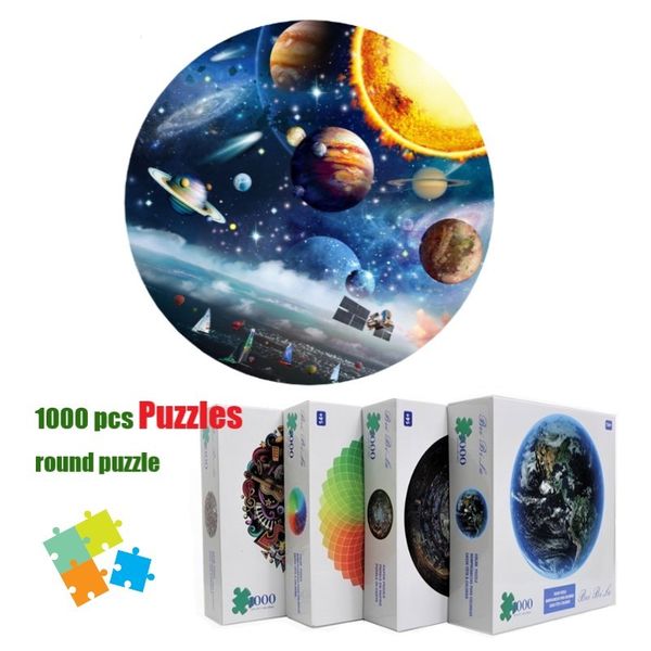 jigsaw puzzle round for teenager 1000 pieces practice patience concentration pressure relief toy q1214
jigsaw puzzle round for teenager 1000 pieces practice patience concentration pressure relief toy q1214
