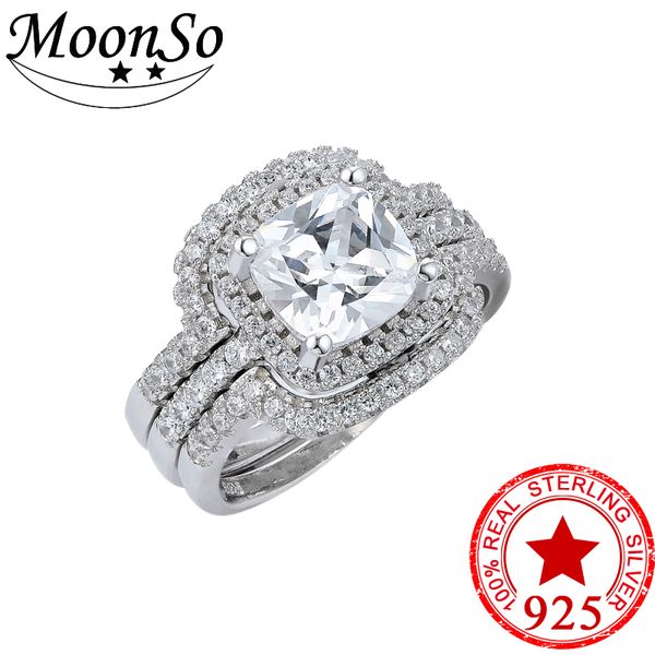 2020 new design luxury pcs 3 in 1 925 sterling silver cushion engagement wedding ring set for women bridal jewelry r4308 q1219, Golden;silver
2020 new design luxury pcs 3 in 1 925 sterling silver cushion engagement wedding ring set for women bridal jewelry r4308 q1219, Golden;silver