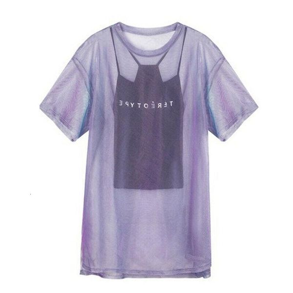 us trendy women transparent mesh t-shirt short sleeve tee cover up camisole vest female casual summer outfits, White
us trendy women transparent mesh t-shirt short sleeve tee cover up camisole vest female casual summer outfits, White