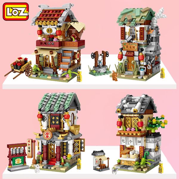 loz lizhi small granule building block assembly toy zhonghua architecture shop baozipu mini street view model
loz lizhi small granule building block assembly toy zhonghua architecture shop baozipu mini street view model