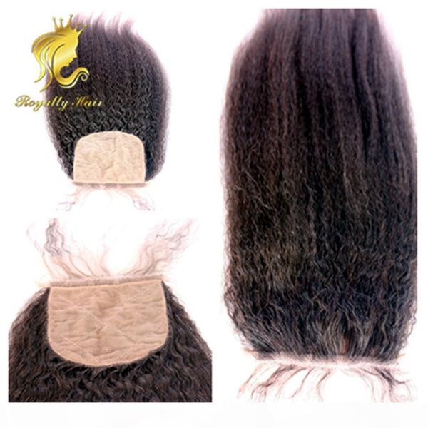 middle part part 3 part silk base lace kinky straight closure hair 4*4 lace closures, Black;brown
middle part part 3 part silk base lace kinky straight closure hair 4*4 lace closures, Black;brown