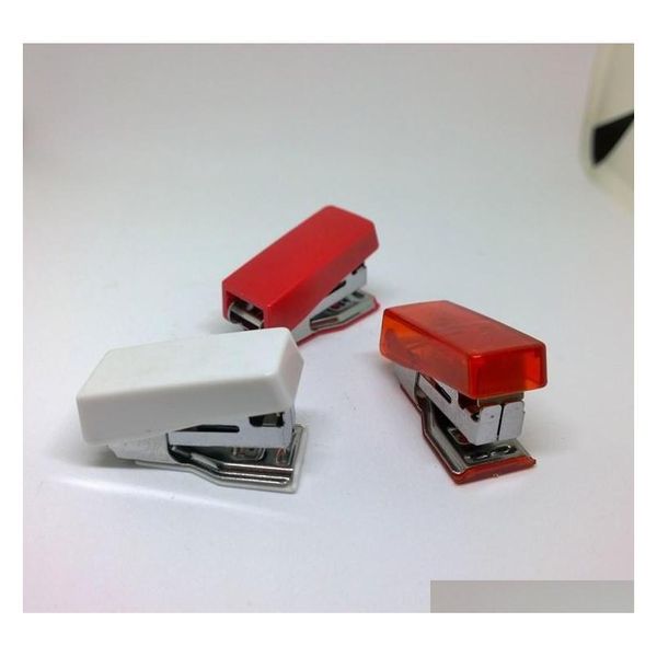 Coloful Mini Stapler Small Hand Staplers Portable Deskstapler Student Stapler Use For Office Schol A Sqcwse Hxclothes
