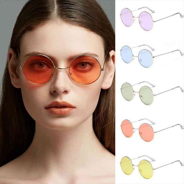 1pc women round novelty sunglasses hip hop style color lenses retro glasses metal frame retro oval sunglasses, White;black
1pc women round novelty sunglasses hip hop style color lenses retro glasses metal frame retro oval sunglasses, White;black