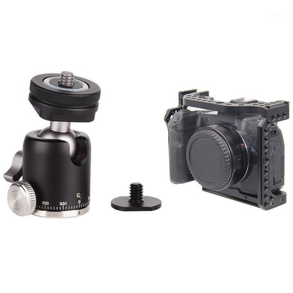 tripods 1pcs fs-02 camera tripod ballhead & cage for canon eos r with cold shoe mount thread holes1
tripods 1pcs fs-02 camera tripod ballhead & cage for canon eos r with cold shoe mount thread holes1