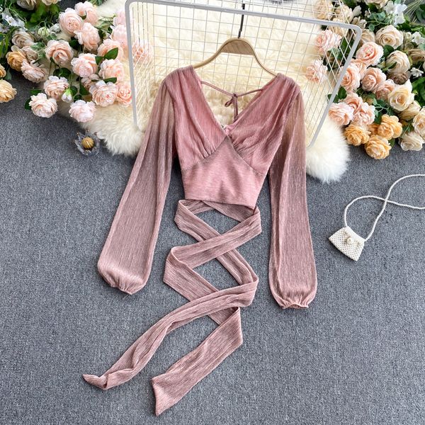 2021 new female design blouse puff sleeves solid short autumn fashion streetwear thin sweaters s8q4, White
2021 new female design blouse puff sleeves solid short autumn fashion streetwear thin sweaters s8q4, White