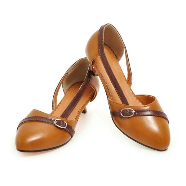 dress shoes pqecfs big size 32-46 spring & autumn women mixed colors buckle pumps 3, Black
dress shoes pqecfs big size 32-46 spring & autumn women mixed colors buckle pumps 3, Black
