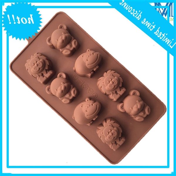 8 holte cartoon animal shape silicone chocolate malls cube lion hippo cake forms diy handmade soap
8 holte cartoon animal shape silicone chocolate malls cube lion hippo cake forms diy handmade soap