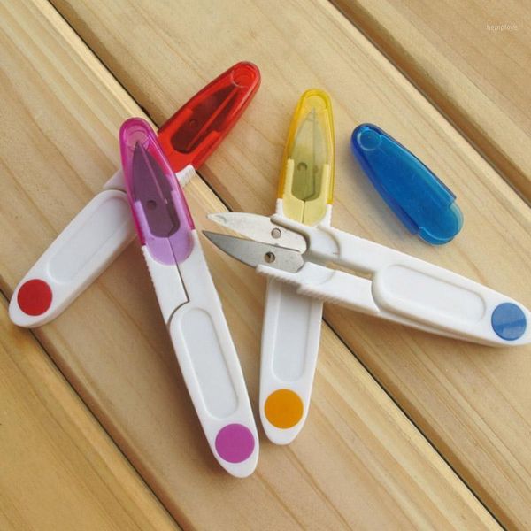 u shape cross stitch scissors diy portable lid safety mini plastic handle yarn scissors embroidery tailors sewing supplies1, Black
u shape cross stitch scissors diy portable lid safety mini plastic handle yarn scissors embroidery tailors sewing supplies1, Black