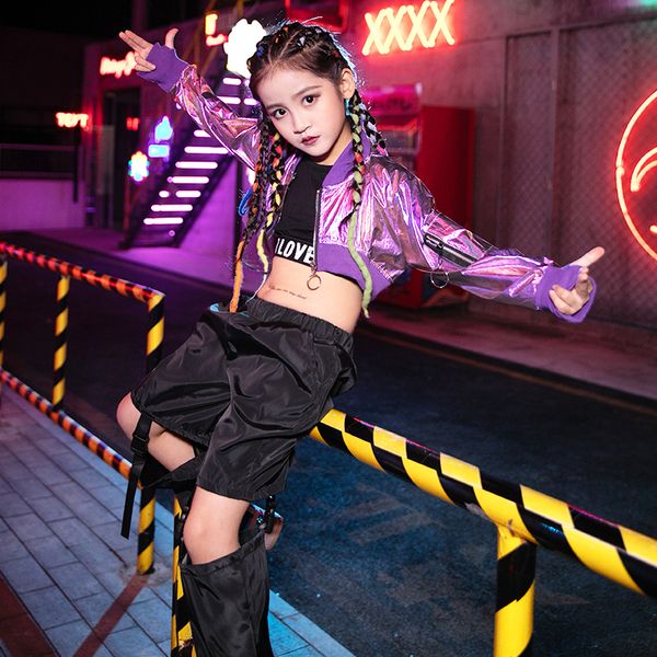 purple girls clothes jazz dance costume stage costume hip hop dancing wear designer clothes catwalk outfits crop jl2502, Black;red
purple girls clothes jazz dance costume stage costume hip hop dancing wear designer clothes catwalk outfits crop jl2502, Black;red