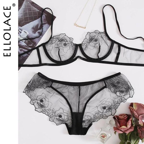 ellolace lace lingerie set floral embroidery women bra set string see through underwear transparent lingerie wholesale, Red;black
ellolace lace lingerie set floral embroidery women bra set string see through underwear transparent lingerie wholesale, Red;black
