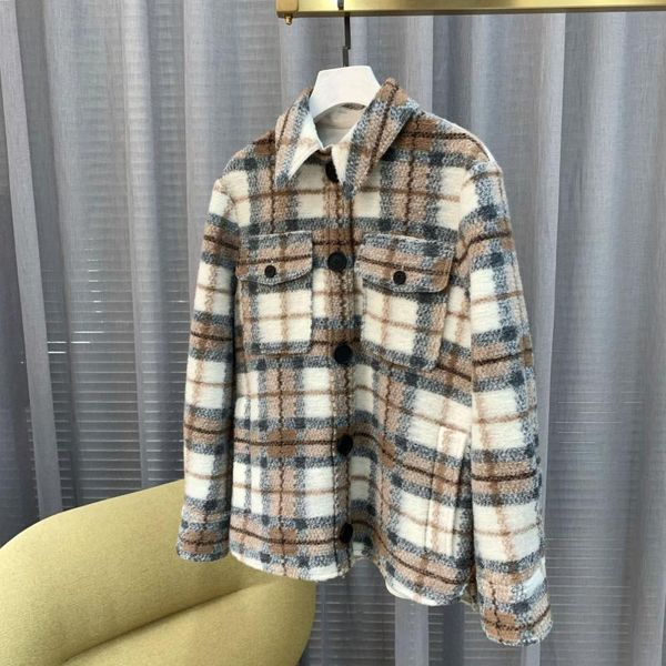 house 20 new winter bump color case grain cloth short coat lapels, Black
house 20 new winter bump color case grain cloth short coat lapels, Black