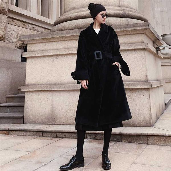 new vintage women woolen coat female long thick warm dress coats oversize jackets autumn winter female outerwear woolen coat1, Black
new vintage women woolen coat female long thick warm dress coats oversize jackets autumn winter female outerwear woolen coat1, Black