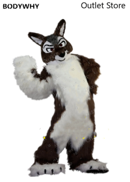 mascot costumeslong fur furry husky dog fox wolf brown fursuit mascot costume dress christmas halloween birthday party ad opening, Red;yellow
mascot costumeslong fur furry husky dog fox wolf brown fursuit mascot costume dress christmas halloween birthday party ad opening, Red;yellow