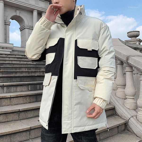cotton male tide brand man winter loose coat 2019 tide long fund cotton-padded jacket down cotton winter clothes1, Black
cotton male tide brand man winter loose coat 2019 tide long fund cotton-padded jacket down cotton winter clothes1, Black