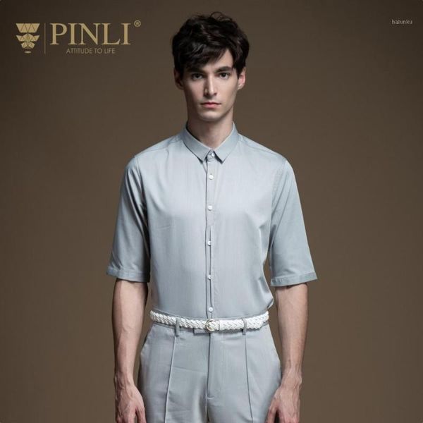 men's casual shirts pinli 2021 summer slim solid business leisure half sleeve anti-wrinkle fashion men's short-sleeved shirt b2021, White;black
men's casual shirts pinli 2021 summer slim solid business leisure half sleeve anti-wrinkle fashion men's short-sleeved shirt b2021, White;black