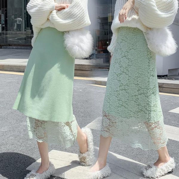 skirts casual a-line midi sweater pleased lace skirt female autumn winter mid-length knit straight elegant women, Black
skirts casual a-line midi sweater pleased lace skirt female autumn winter mid-length knit straight elegant women, Black