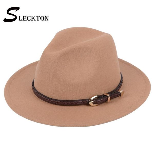 sleckton 2020 winter fedoras hats for women casual jazz cap fashion ladies panama hat wool blend bowler hats gorras, Blue;gray
sleckton 2020 winter fedoras hats for women casual jazz cap fashion ladies panama hat wool blend bowler hats gorras, Blue;gray