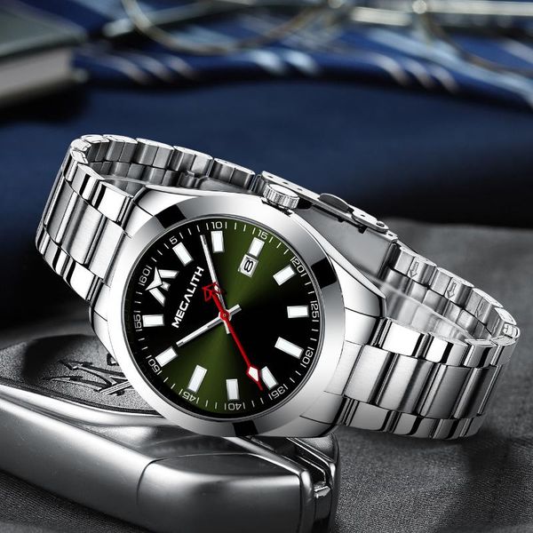2020 new watches mens luxury brand megalith full steel watches luminous waterproof analog date business casual wristwatches bbydqq, Silver
2020 new watches mens luxury brand megalith full steel watches luminous waterproof analog date business casual wristwatches bbydqq, Silver