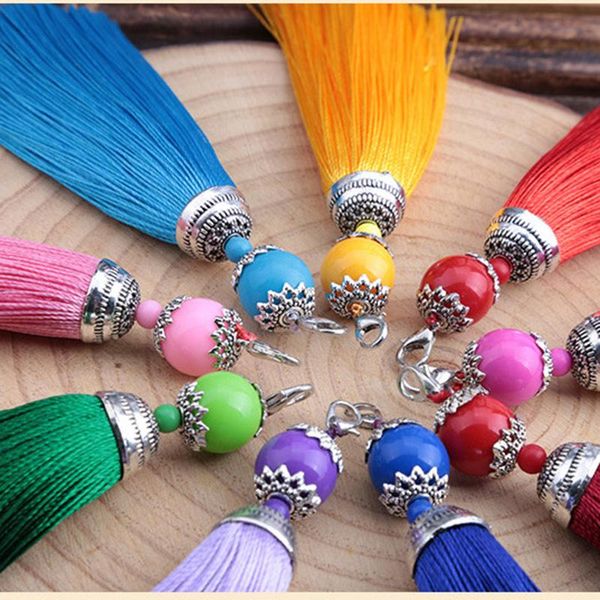 5pcs lot 14 colors polyester tassel charms pendants with lobster clasps tassel brush for diy earrings jewelry making findings h bbytbq
5pcs lot 14 colors polyester tassel charms pendants with lobster clasps tassel brush for diy earrings jewelry making findings h bbytbq