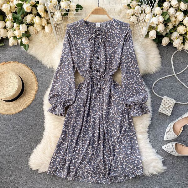 2021 new female singiny dressed in floral autumn sweet peter pan collar puff the line dresses boho imprint streetwear short dress fr23, Black;gray
2021 new female singiny dressed in floral autumn sweet peter pan collar puff the line dresses boho imprint streetwear short dress fr23, Black;gray