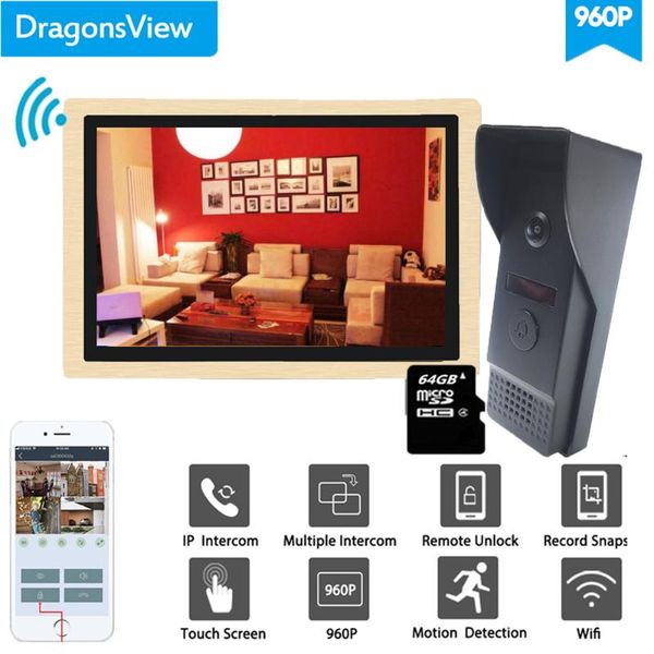 video door phones dragonsview 10 inch wireless intercom wifi doorbell with camera system 960p unlock record motion detection
video door phones dragonsview 10 inch wireless intercom wifi doorbell with camera system 960p unlock record motion detection