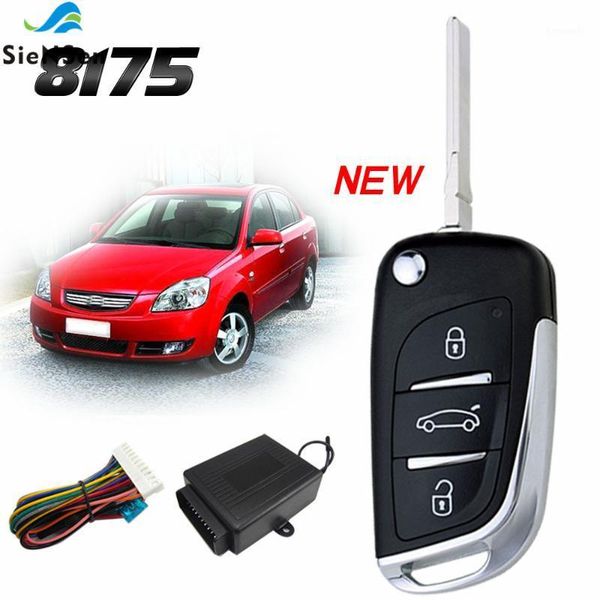 siensen car auto alarm remote central door locking vehicle keyless entry system kit 12v with uncut key blade and logo m602-81751
siensen car auto alarm remote central door locking vehicle keyless entry system kit 12v with uncut key blade and logo m602-81751