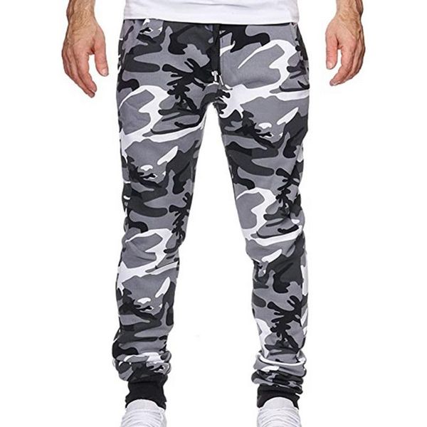 men's pants 2021 mid waist camouflages printed sports streetwear men fitness trousers elastic joggers, Black
men's pants 2021 mid waist camouflages printed sports streetwear men fitness trousers elastic joggers, Black