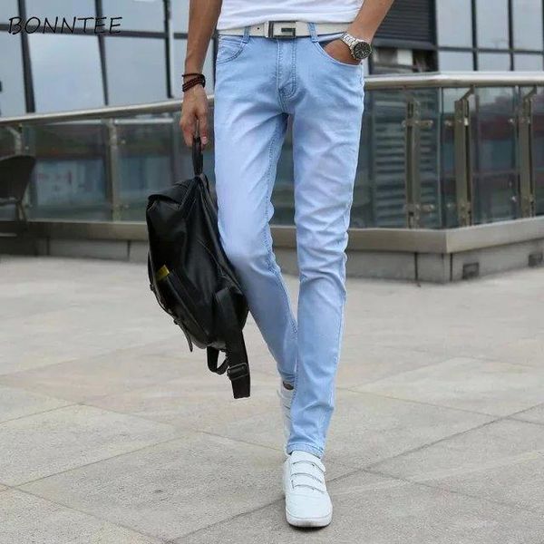 skinny jeans men blue slim fit korean style leisure fashion chic retro solid denim all-match hip hop male trousers high quality
skinny jeans men blue slim fit korean style leisure fashion chic retro solid denim all-match hip hop male trousers high quality
