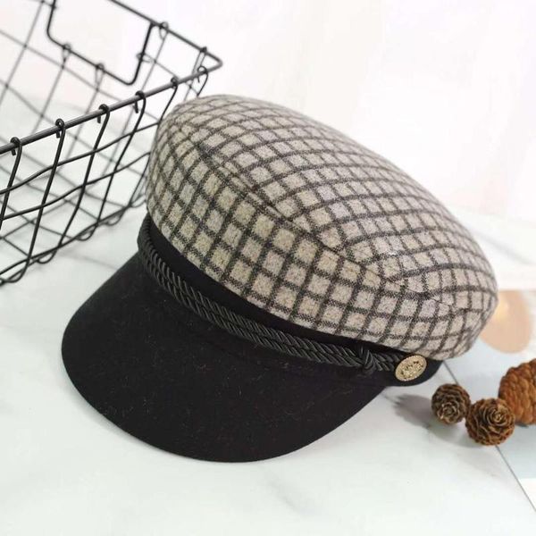 women's stitching puberet autumn and winter korean newsboy hat british flat navy octagonal hat, Blue;gray
women's stitching puberet autumn and winter korean newsboy hat british flat navy octagonal hat, Blue;gray