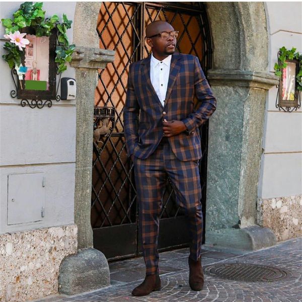 2021 new tailored handsome check suits 2 pieces groom man pants suit business wedding blazer (jacket+pants), Black;gray
2021 new tailored handsome check suits 2 pieces groom man pants suit business wedding blazer (jacket+pants), Black;gray