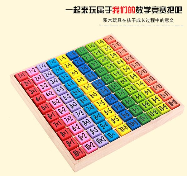 new wooden children's early education toy 100 multiplication board color three-dimensional nesting digitals calculation for kid learnin
new wooden children's early education toy 100 multiplication board color three-dimensional nesting digitals calculation for kid learnin