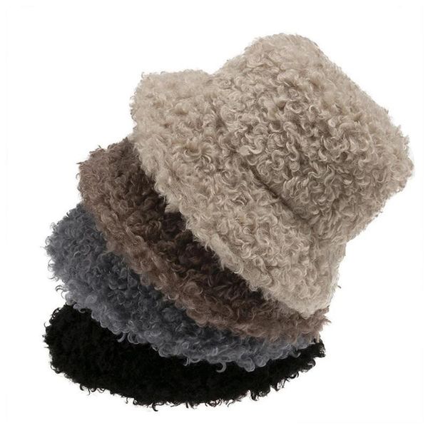 wide brim hats warm lamb faux fur bucket hat black solid fluffy fishing outdoor cap panama bob fisherman gorros women winter, Blue;gray
wide brim hats warm lamb faux fur bucket hat black solid fluffy fishing outdoor cap panama bob fisherman gorros women winter, Blue;gray