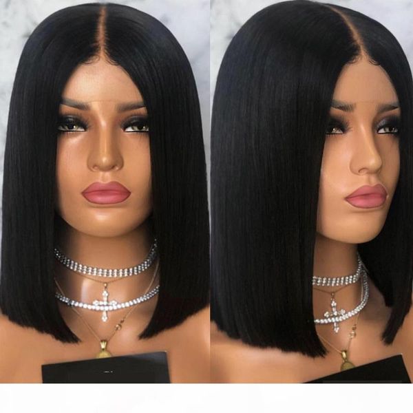luffyhair middle part bob human hair lace front wig brazilian remy short bob cut 5x5 silk base lace front wigs with baby hair, Black;brown
luffyhair middle part bob human hair lace front wig brazilian remy short bob cut 5x5 silk base lace front wigs with baby hair, Black;brown