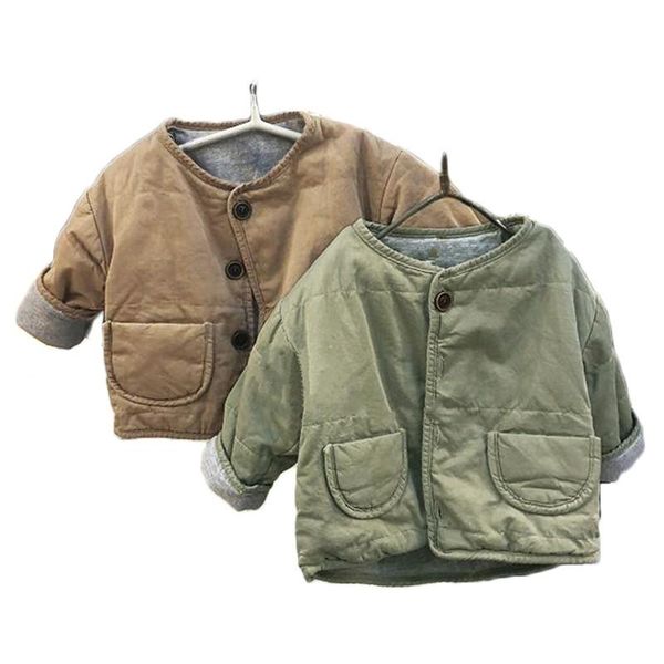 1-6 years infant baby boys girls winter cotton thicken warm kids coat solid baby fleece jacket simple children outerwear, Blue;gray
1-6 years infant baby boys girls winter cotton thicken warm kids coat solid baby fleece jacket simple children outerwear, Blue;gray