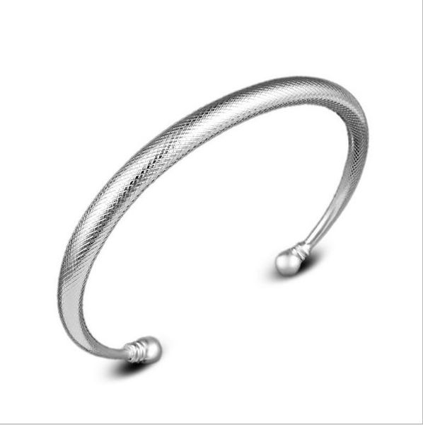 bangle factory direct wholesale 925 sterling silver double striped bracelet and bangles silver bracelet jewelry fashion cuff bangle, Black
bangle factory direct wholesale 925 sterling silver double striped bracelet and bangles silver bracelet jewelry fashion cuff bangle, Black