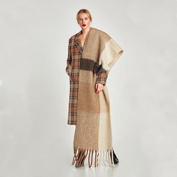 scarves designer brand women's winter scarf ladies plaid cashmere warm shawls and wraps long tassels blanket, Blue;gray
scarves designer brand women's winter scarf ladies plaid cashmere warm shawls and wraps long tassels blanket, Blue;gray