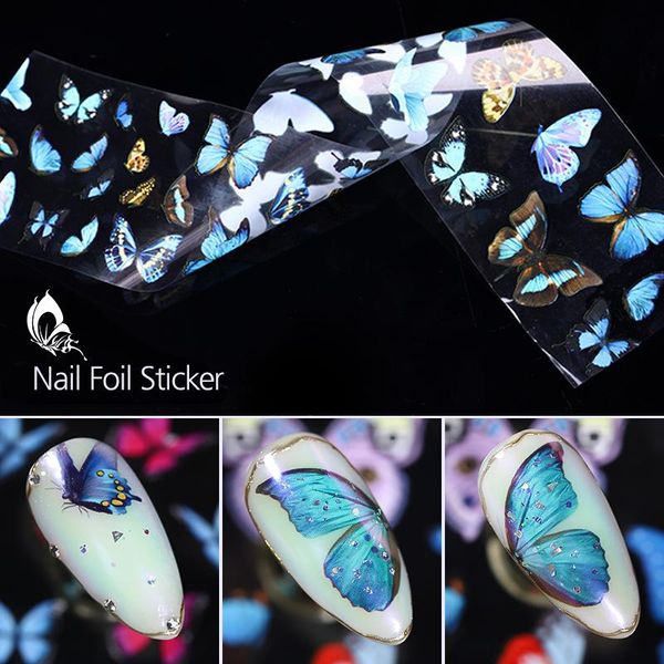 10pcs butterfly series nail foils set colorful gradient transfer stickers for nails decoration tips slider manicuring accessory, Black
10pcs butterfly series nail foils set colorful gradient transfer stickers for nails decoration tips slider manicuring accessory, Black